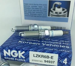 شمع خودروی کوئیک، تیبا-برند ان جی کا (NGK)- پایه بلند- مدل  94937 LZKR6B-E